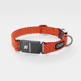 Fi GPS Included Pixie Red Yellow Everyday Collar (6 month subscription)