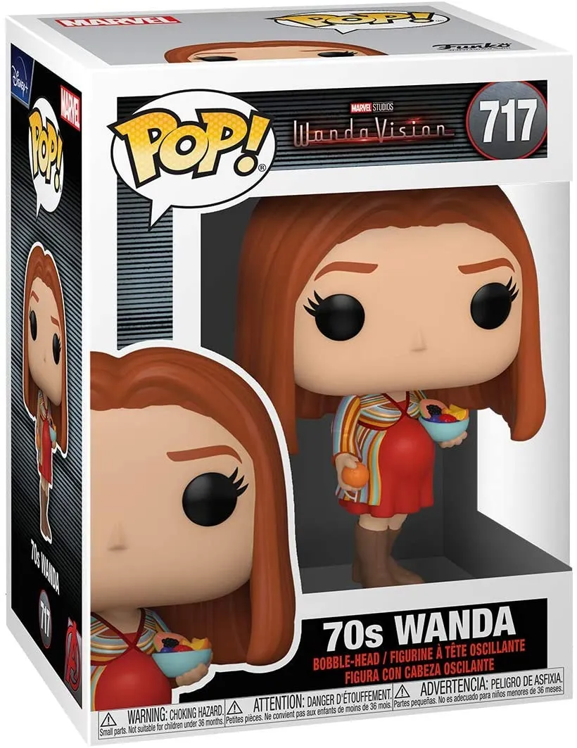 Funko Pop! Marvel: WandaVision - Pregnant 70's Wanda Vinyl Figure