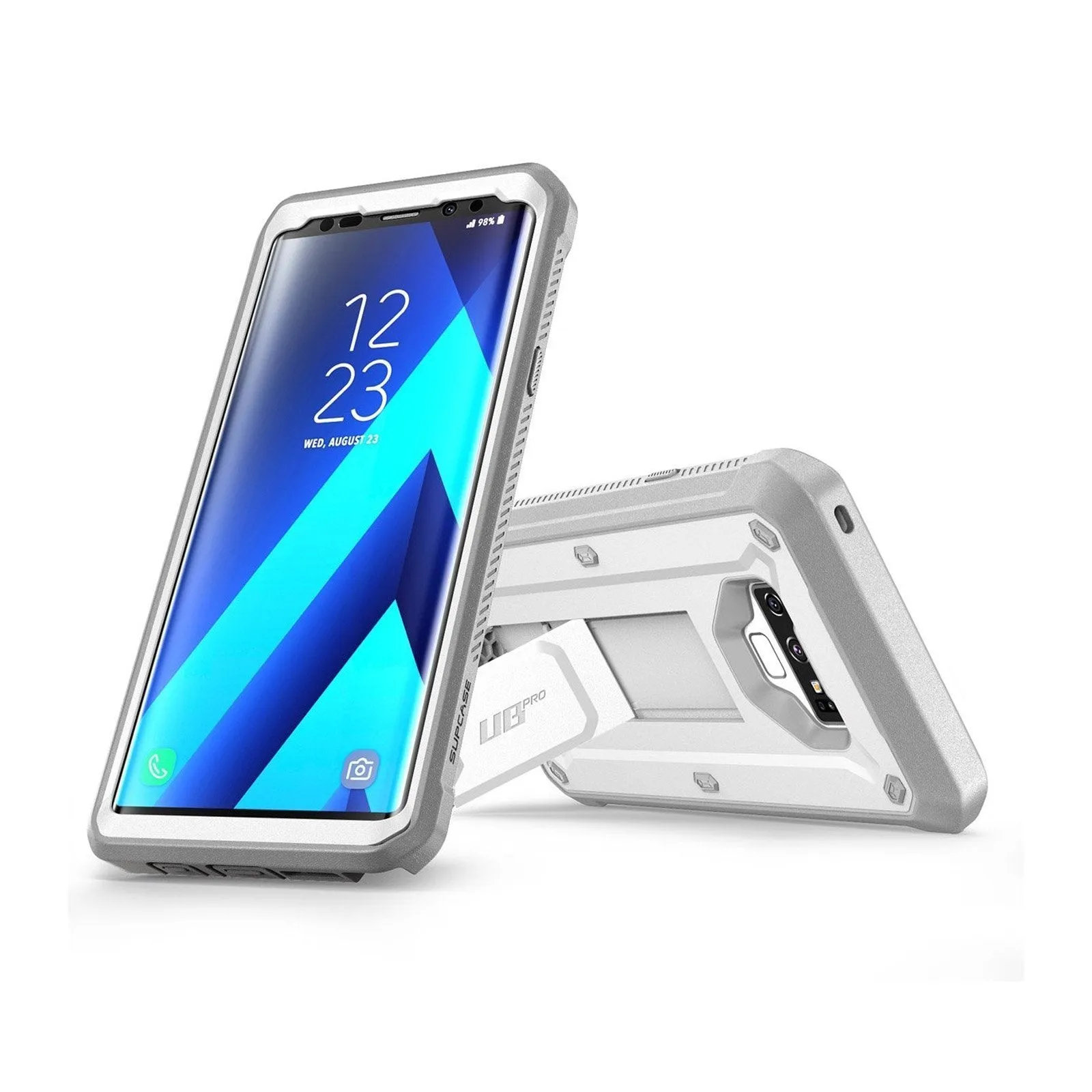 Galaxy Note9 Unicorn Beetle Pro Rugged Holster Case-White