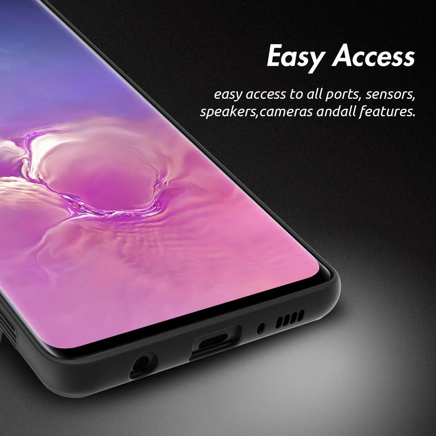 Galaxy S10 Special Edition Silicone Soft Edge Case