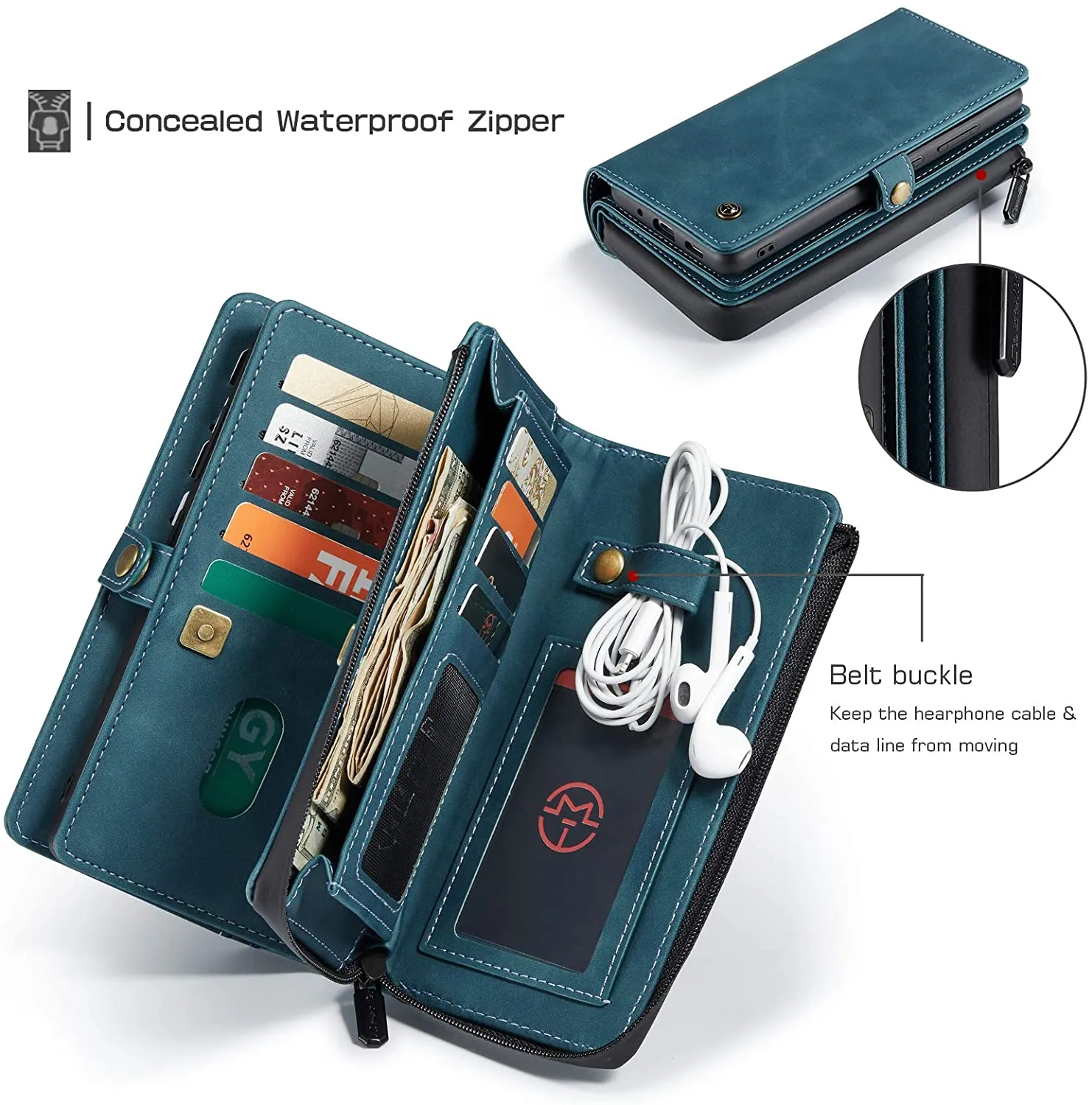 Galaxy S21 Ultra Wallet Case | S21 Ultra Leather Wallet Case