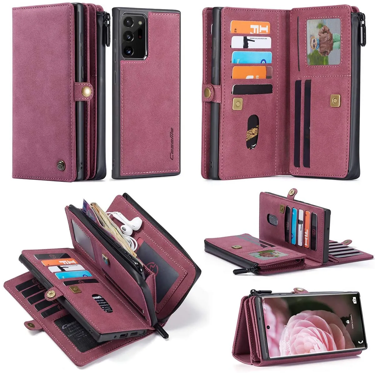 Galaxy S21 Ultra Wallet Case | S21 Ultra Leather Wallet Case