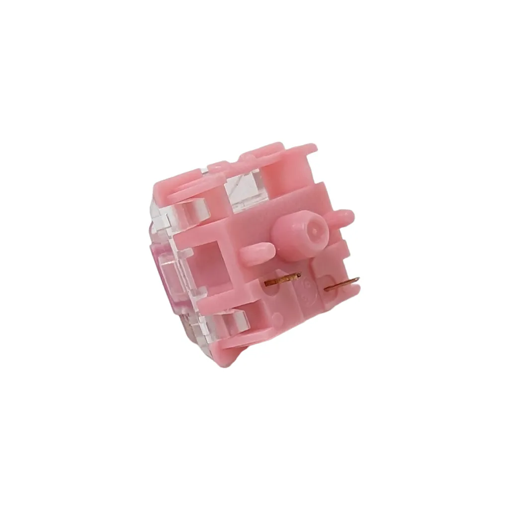 Gazzew Boba Gum Pink Silent Linear Switches RGB