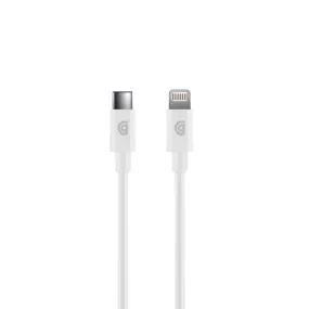 Griffin 1.2M USB C to Lightning Cable White - GP-066-WHT