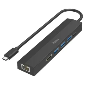 Hama USB-C Multiport Hub - Black | 505484