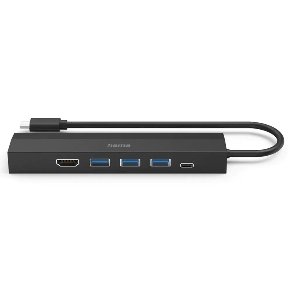 Hama USB-C Multiport Hub - Black | 505484