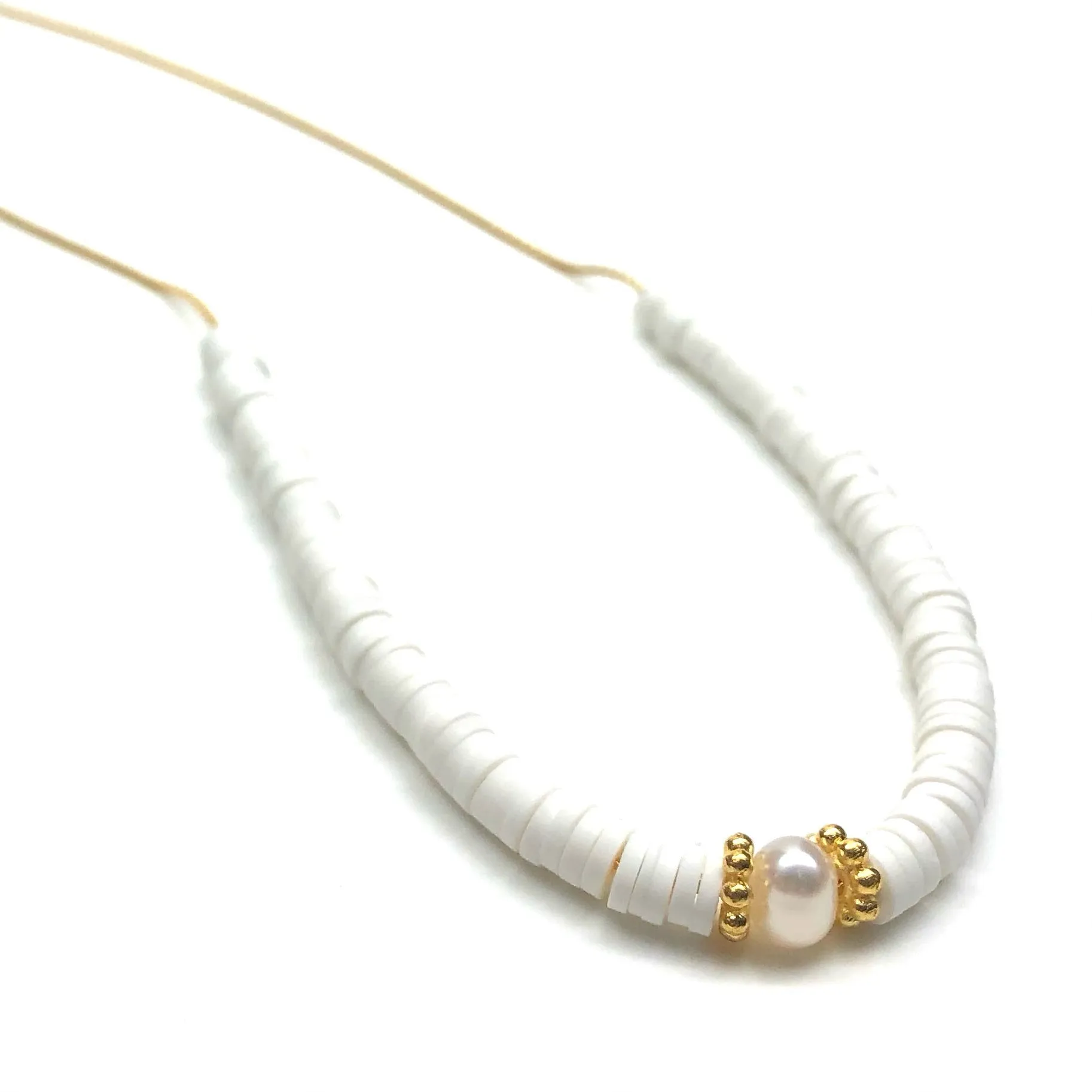 HEISHI PEARL NECKLACE