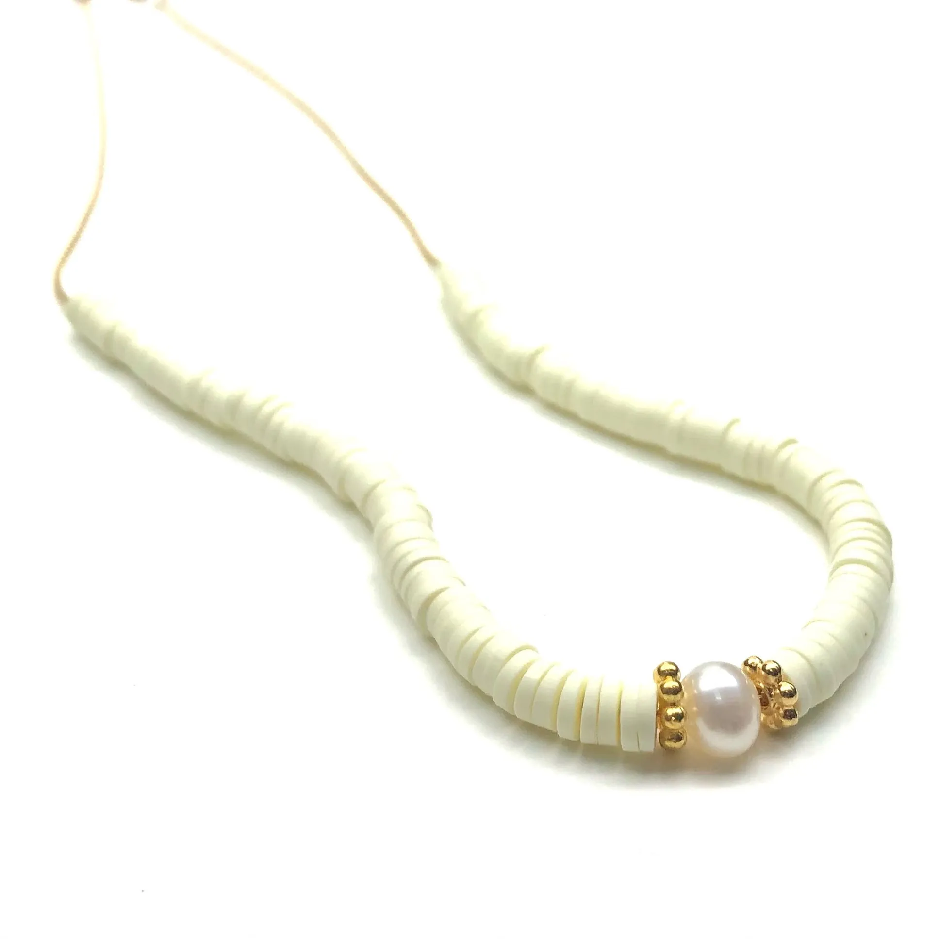 HEISHI PEARL NECKLACE