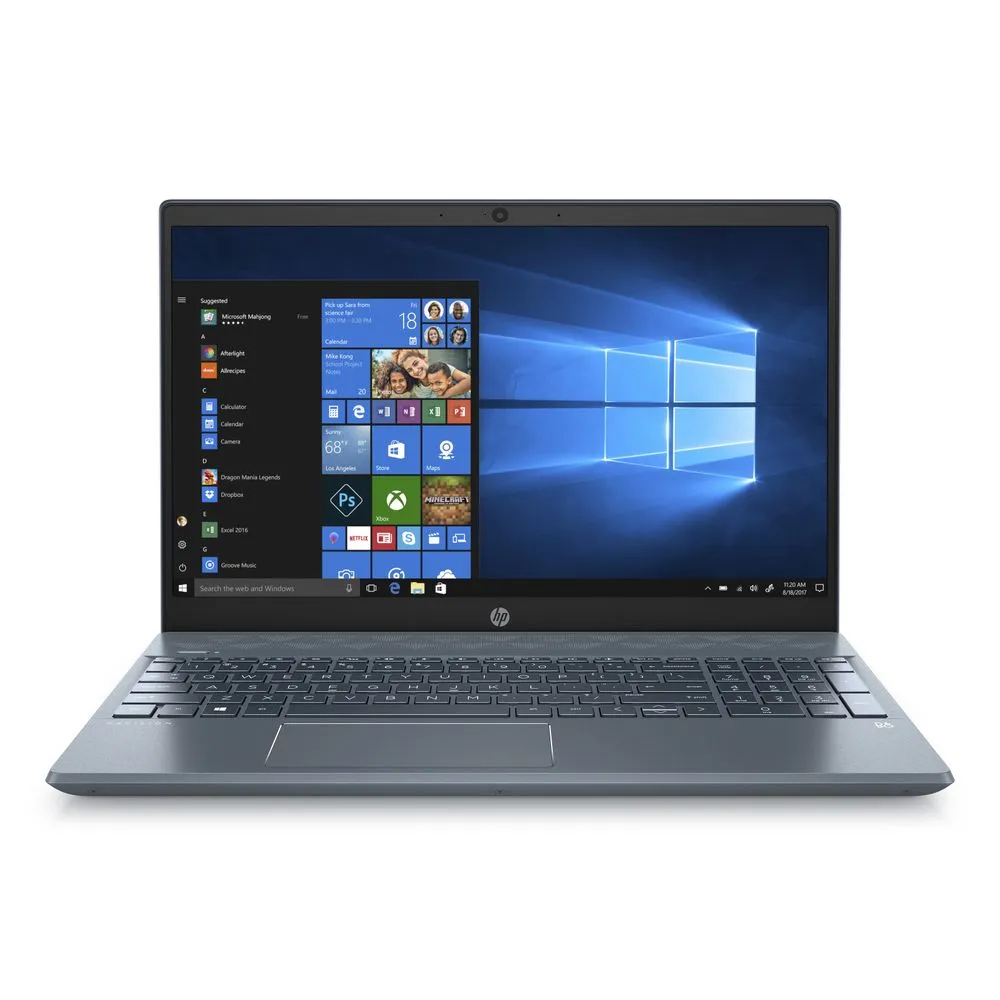 HP 15-cw1063wm Pavilion 15.6" FHD Ryzen 5 3500U 2.1GHz 8GB RAM 1TB HDD 128GB SSD Win 10 Horizon Blue