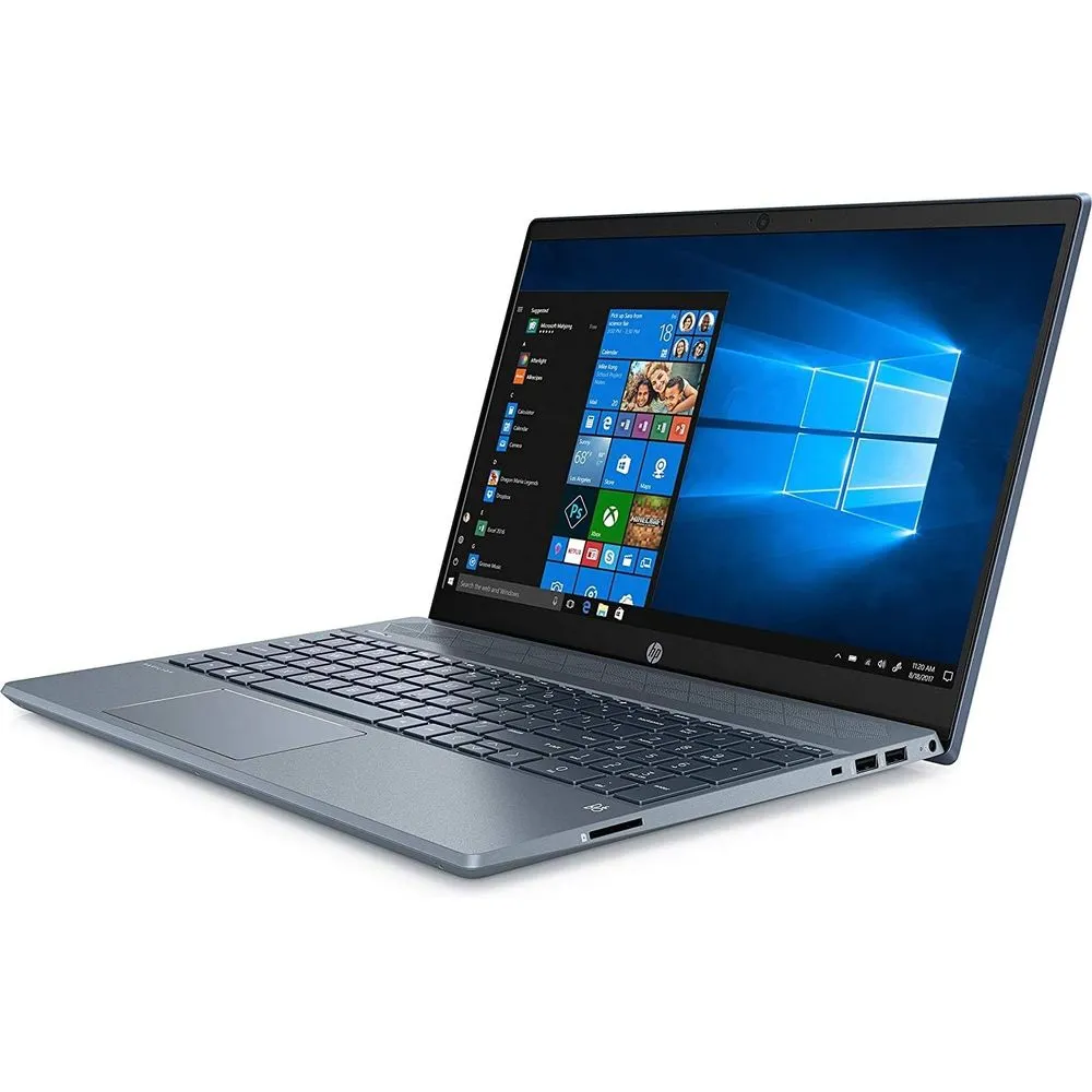 HP 15-cw1063wm Pavilion 15.6" FHD Ryzen 5 3500U 2.1GHz 8GB RAM 1TB HDD 128GB SSD Win 10 Horizon Blue