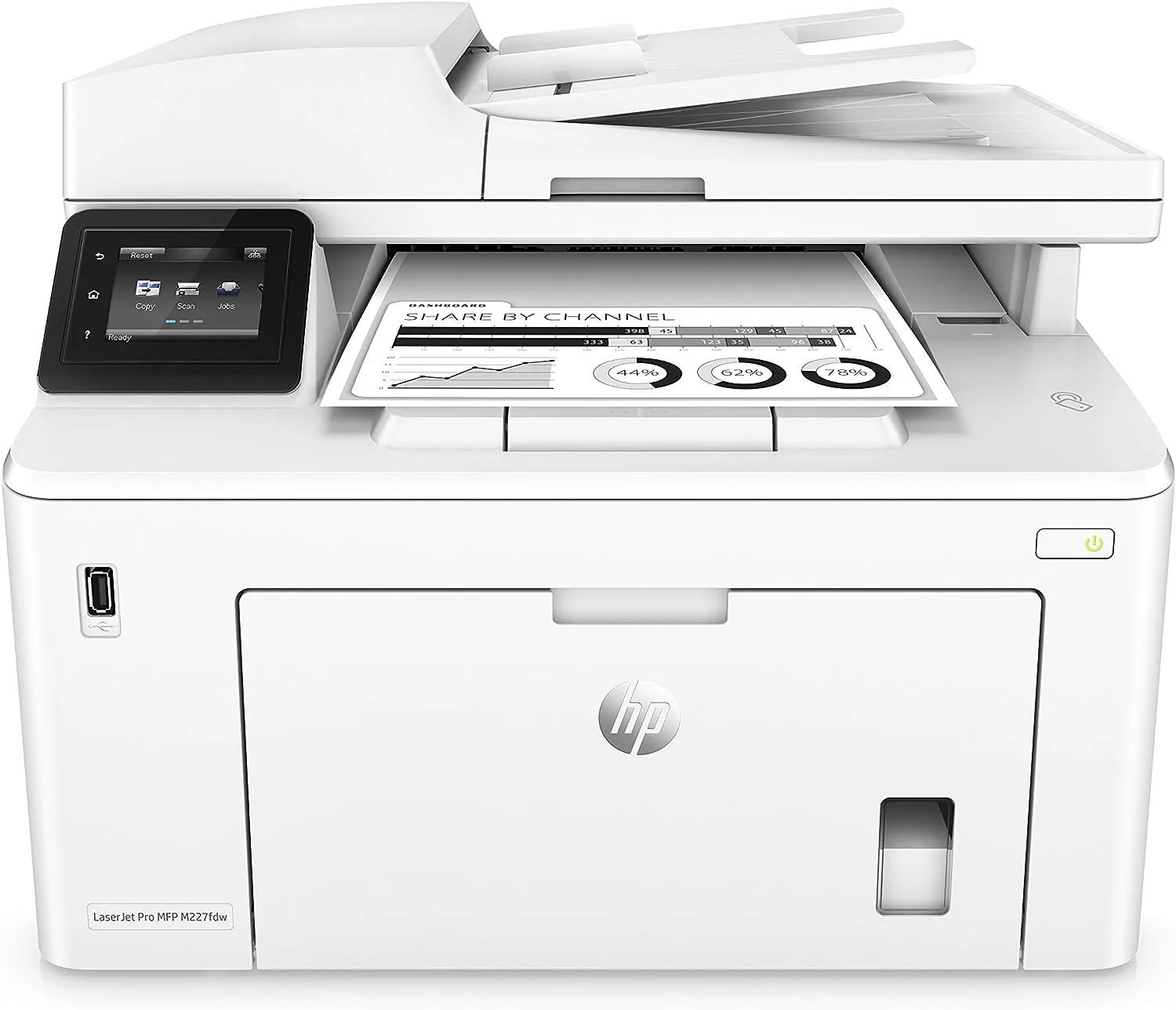 HP LaserJet Pro MFP M227fdw Wireless Monochrome All-in-One Printer