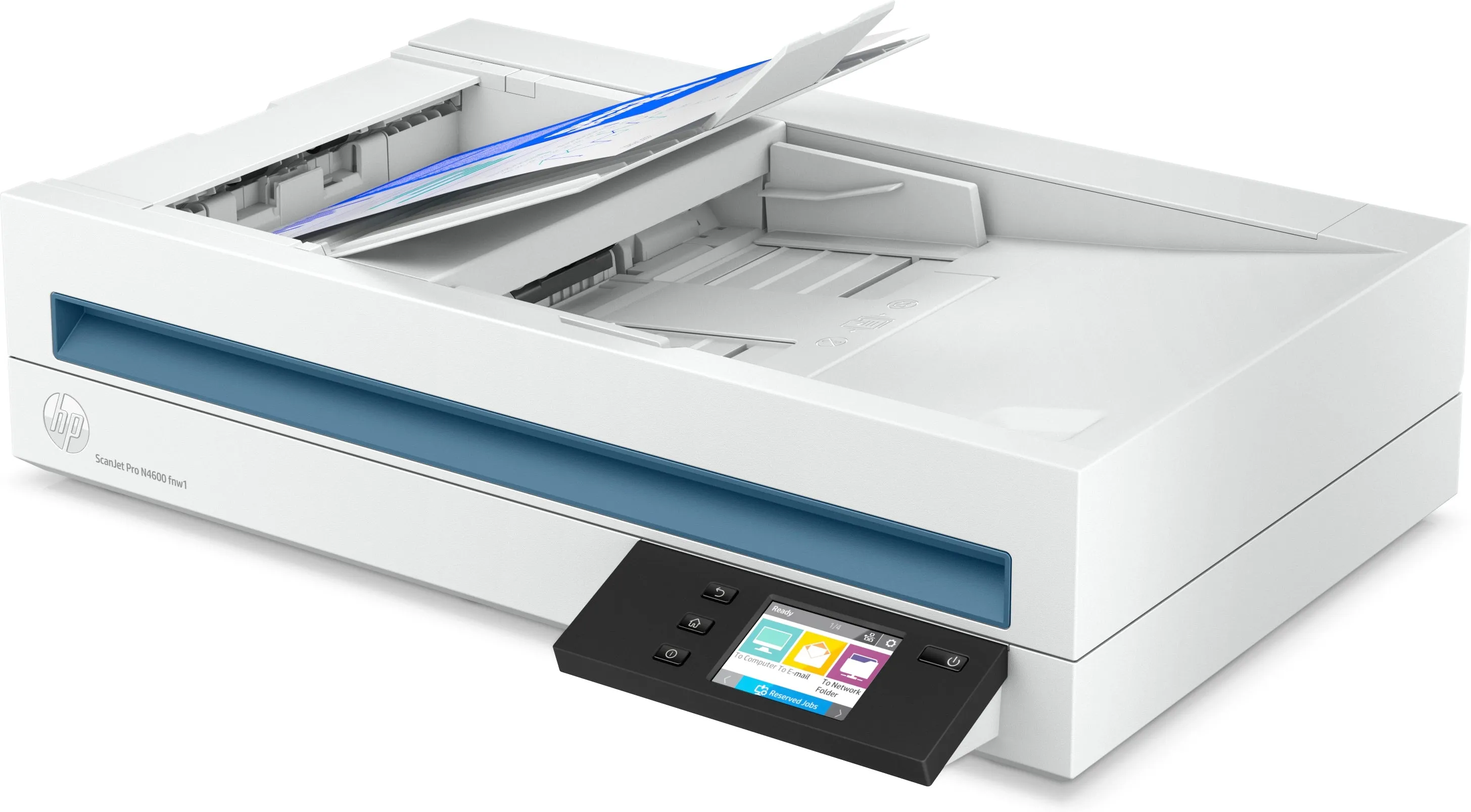 Hp Scanjet Pro N4600 Fnw1 Scanner