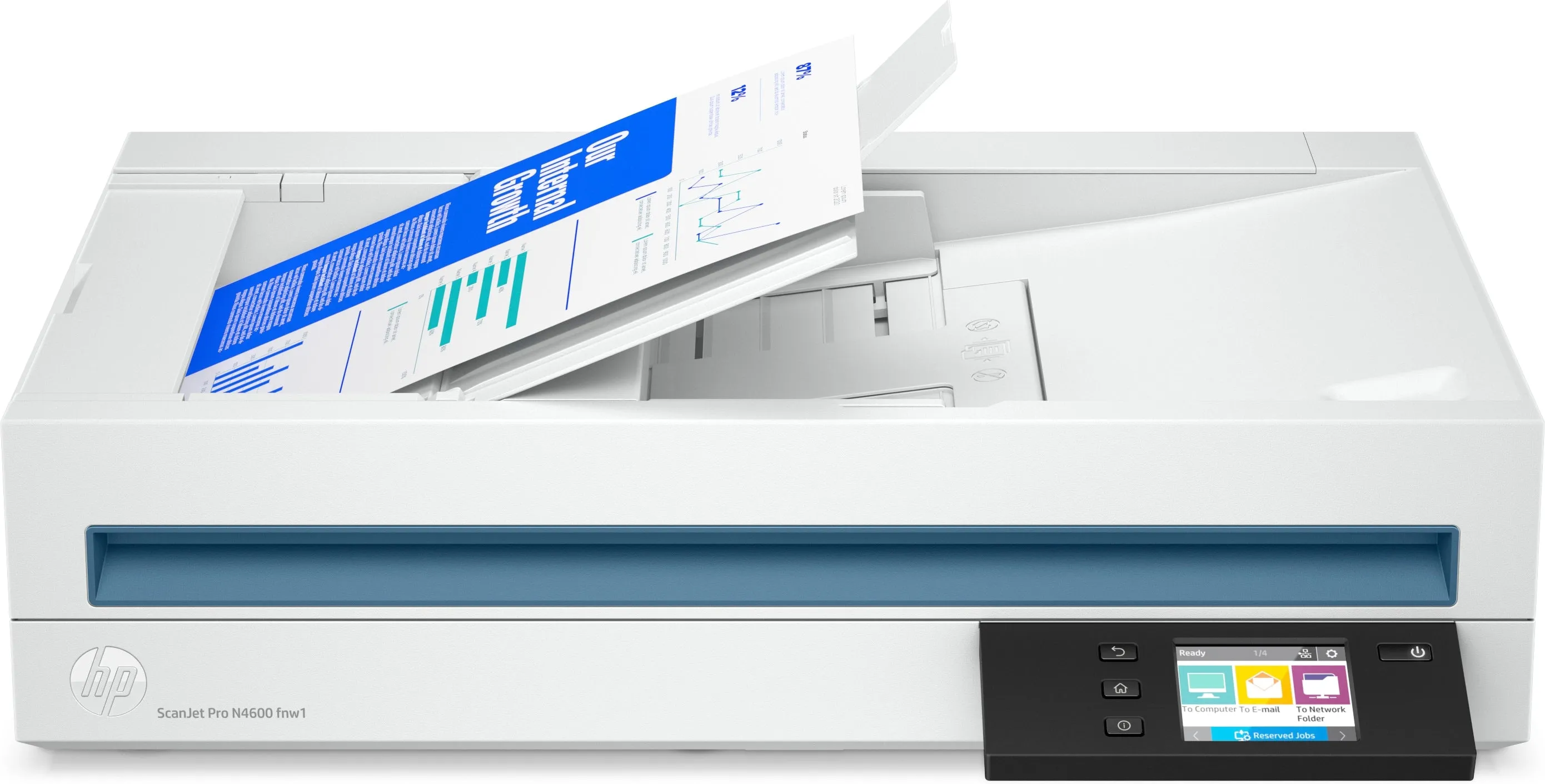 Hp Scanjet Pro N4600 Fnw1 Scanner