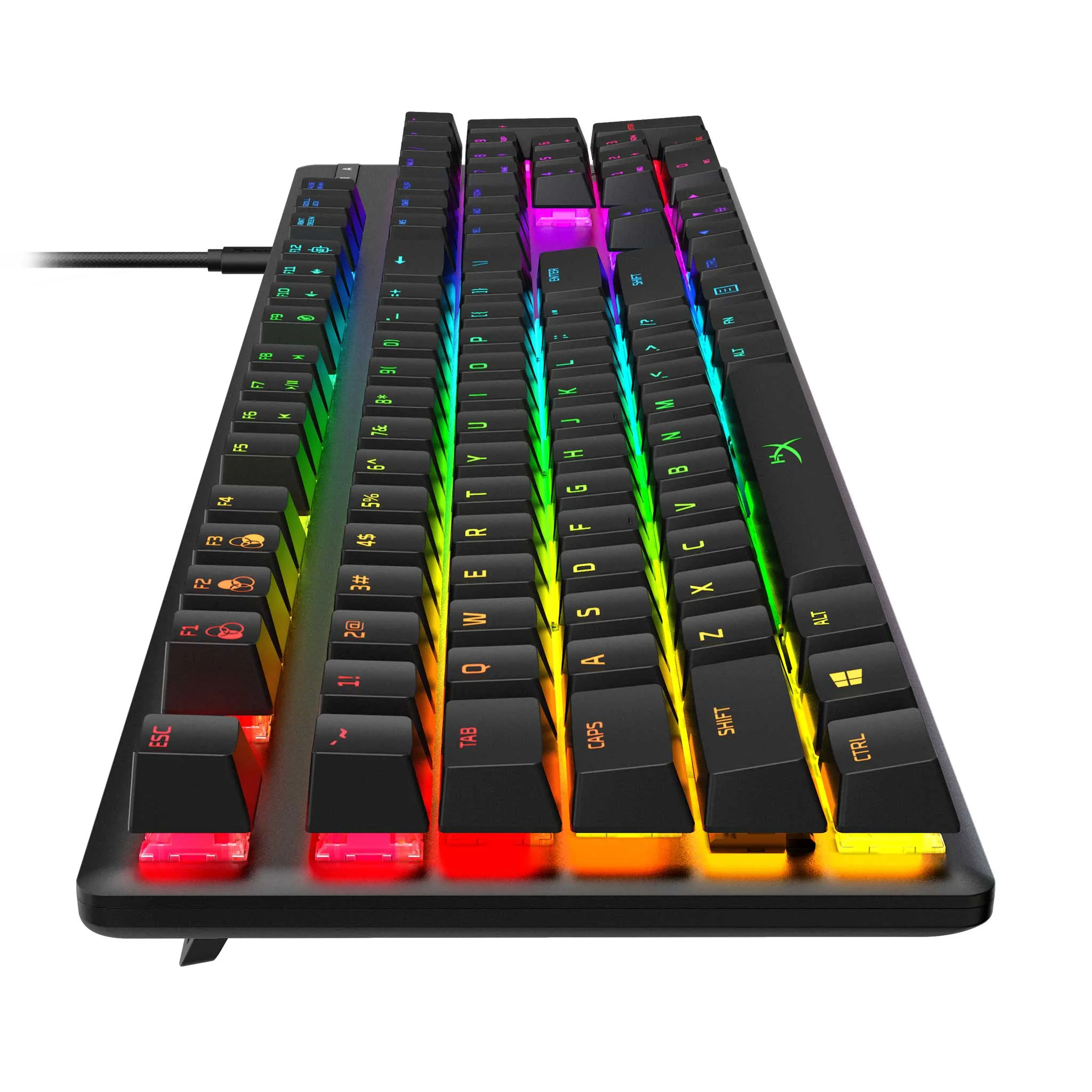 HyperX Alloy Origins RGB Mechanical Gaming Keyboard (Aqua Switches)