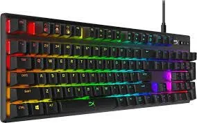 Hyperx Gaming Keyboard Alloy Origins Mechanical Red Switch Rgb Led Backlit Pc Ps4Ps5Xb