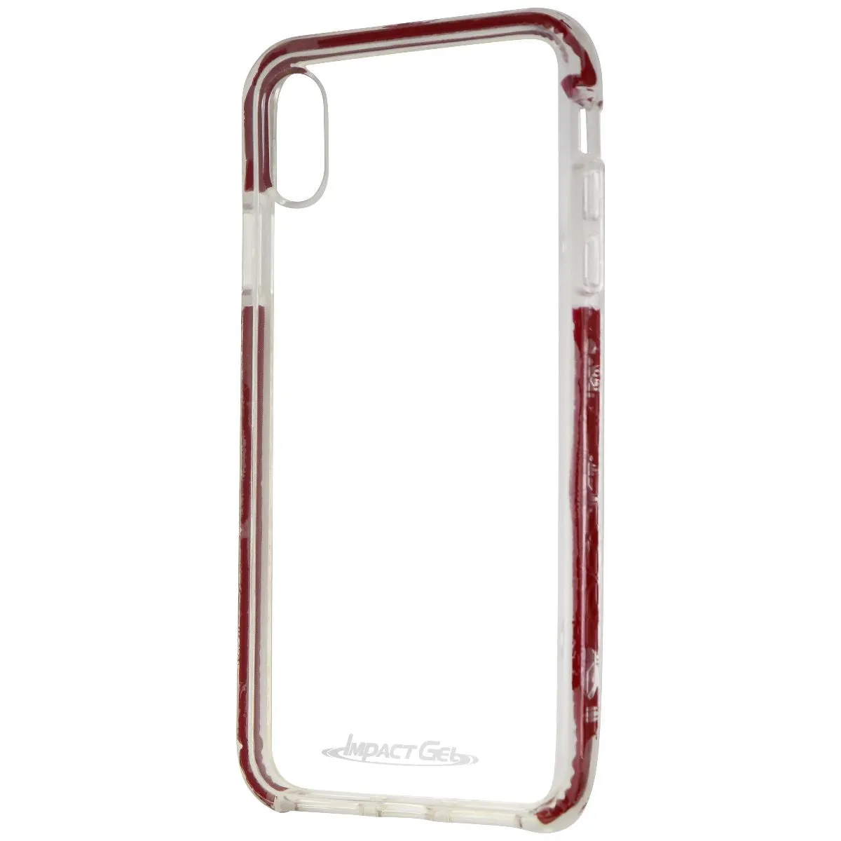 ImpactGel Crusader Lite Series Case for Apple iPhone Xs Max - Red/Clear