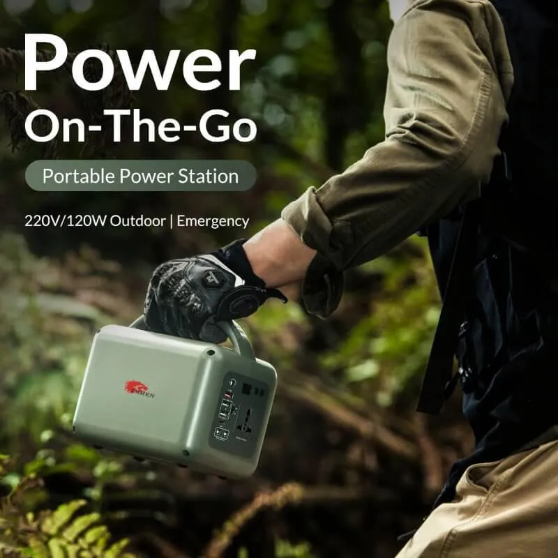 IMREN Portable Power Station 150W 39000mAh for Outdoor Filed