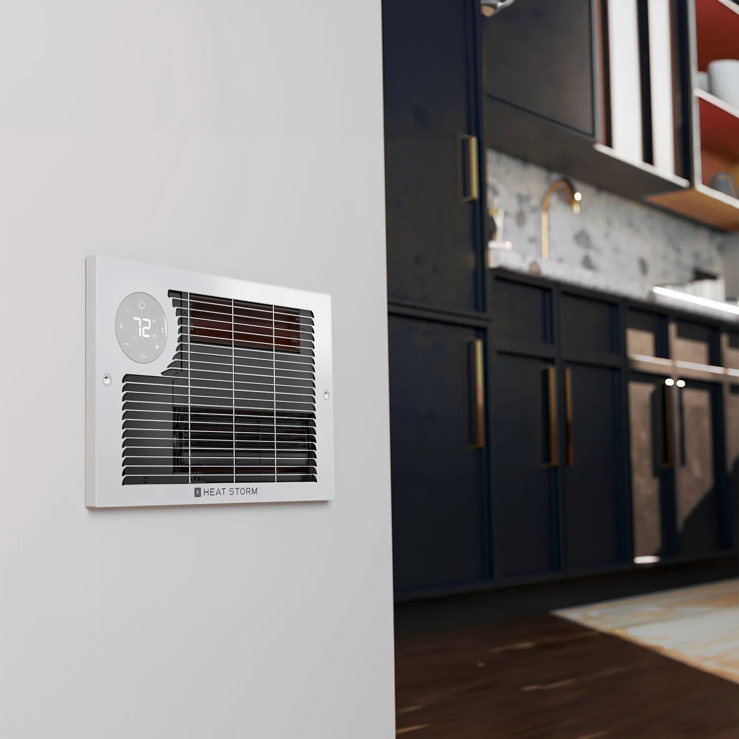 In-Wall Electric Heater with Wi-Fi