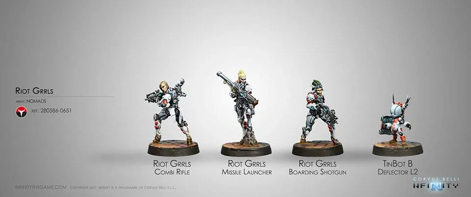 Infinity Riot Grrls - Nomads