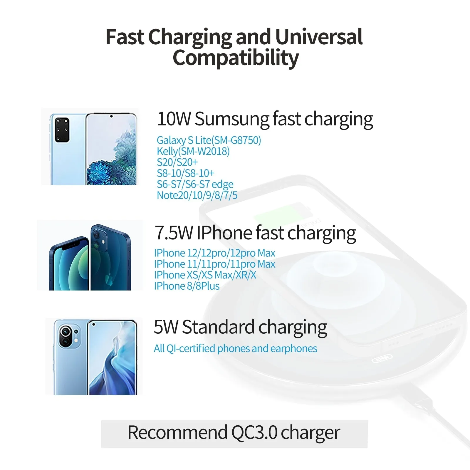 Invisible Under the Desk Wireless Charger