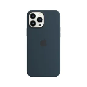 iPhone 13 Pro Max Silicone Case with MagSafe - Abyss Blue