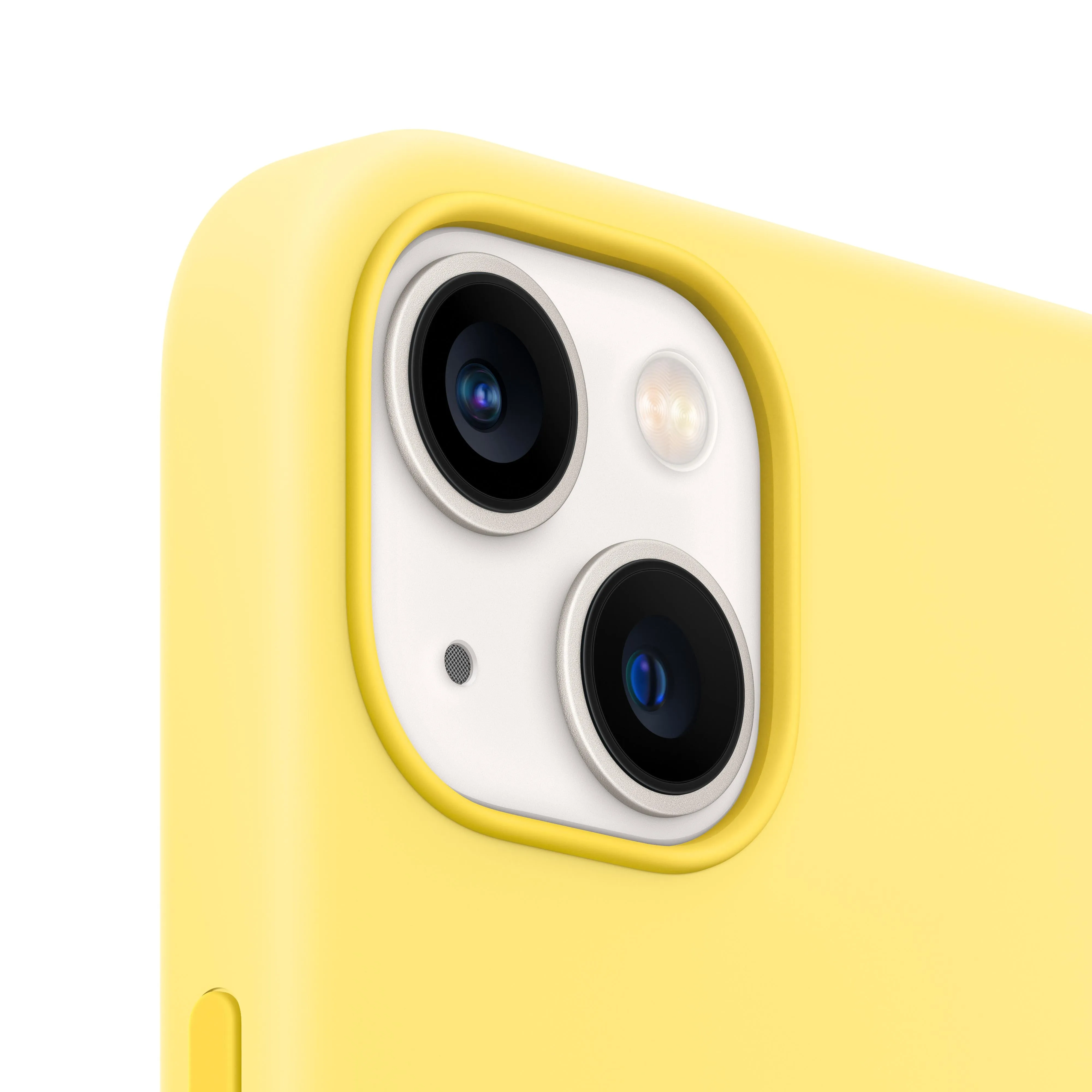 iPhone 13 Silicone Case with MagSafe - Lemon Zest