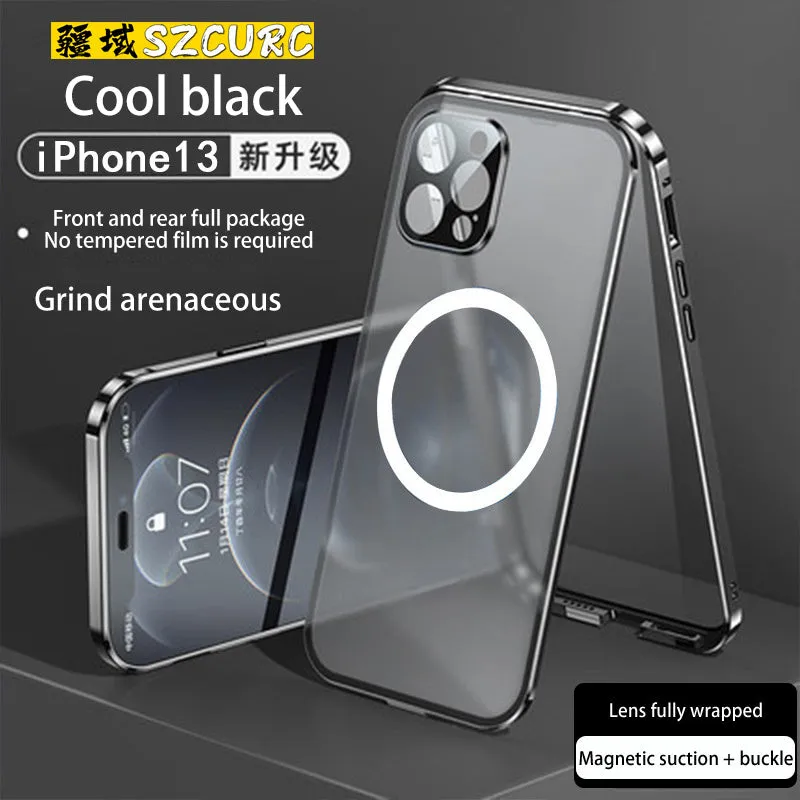 Iphone 14 Pro Max Phone Case.iphone 11 12 Mini 13 New 360° Full Protection Glass Cover Bag