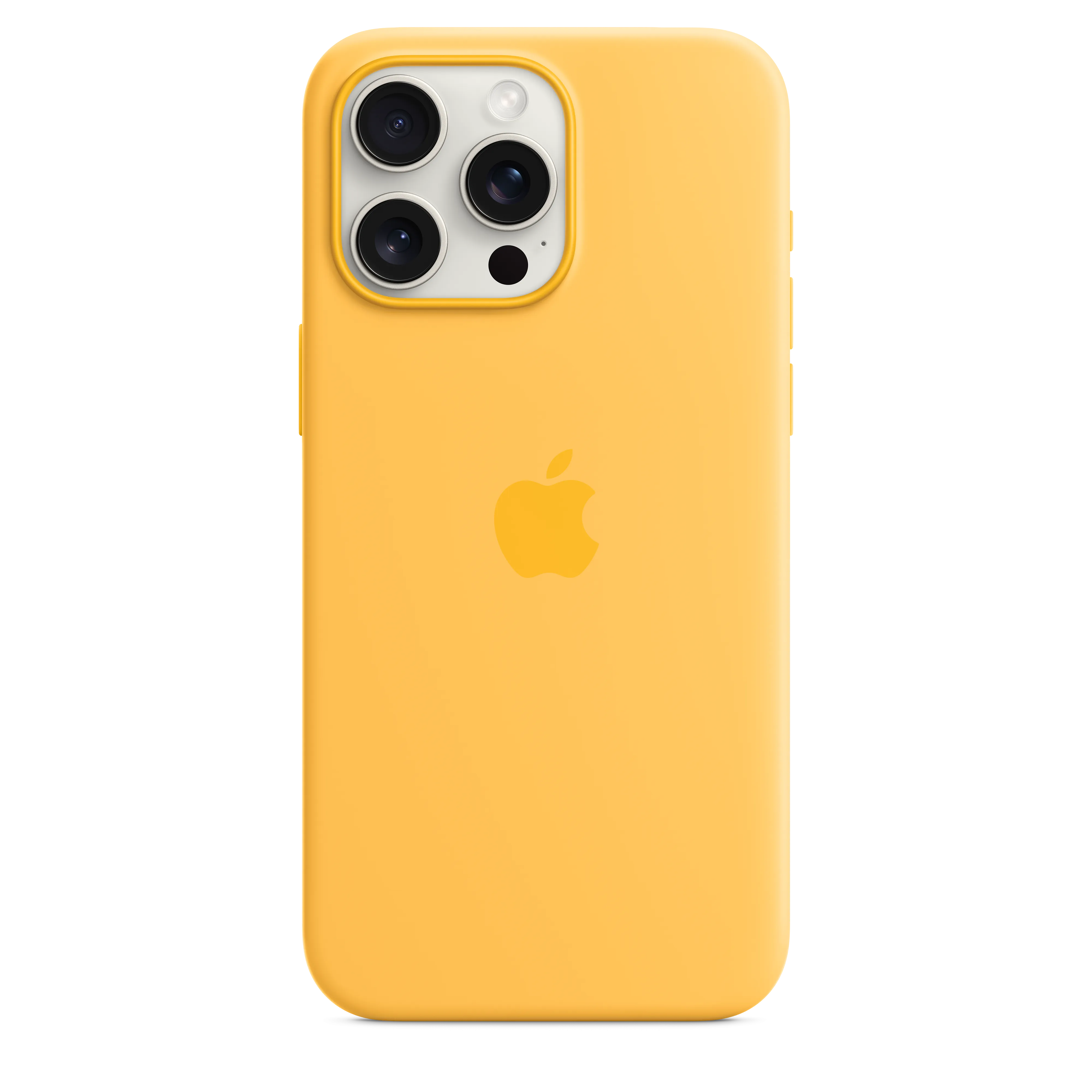 iPhone 15 Pro Max Silicone Case with MagSafe - Sunshine