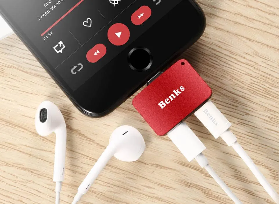 Iphone Lightning Audio Adapter For iPhone