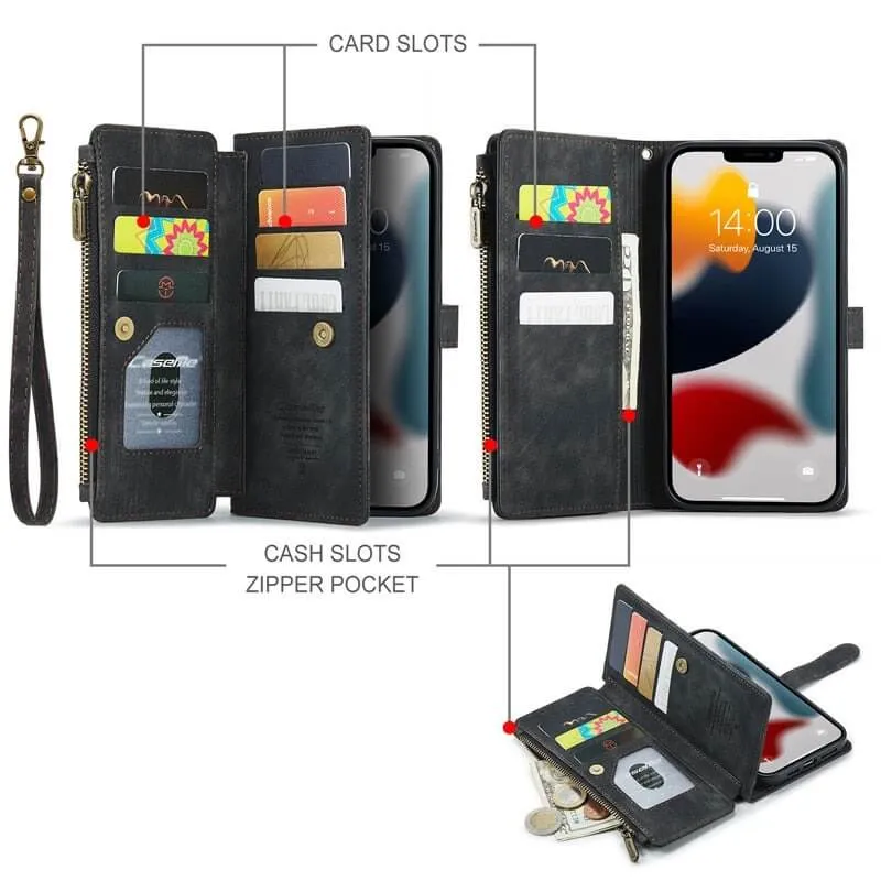 iphone Wallet case Various Models PU Leather