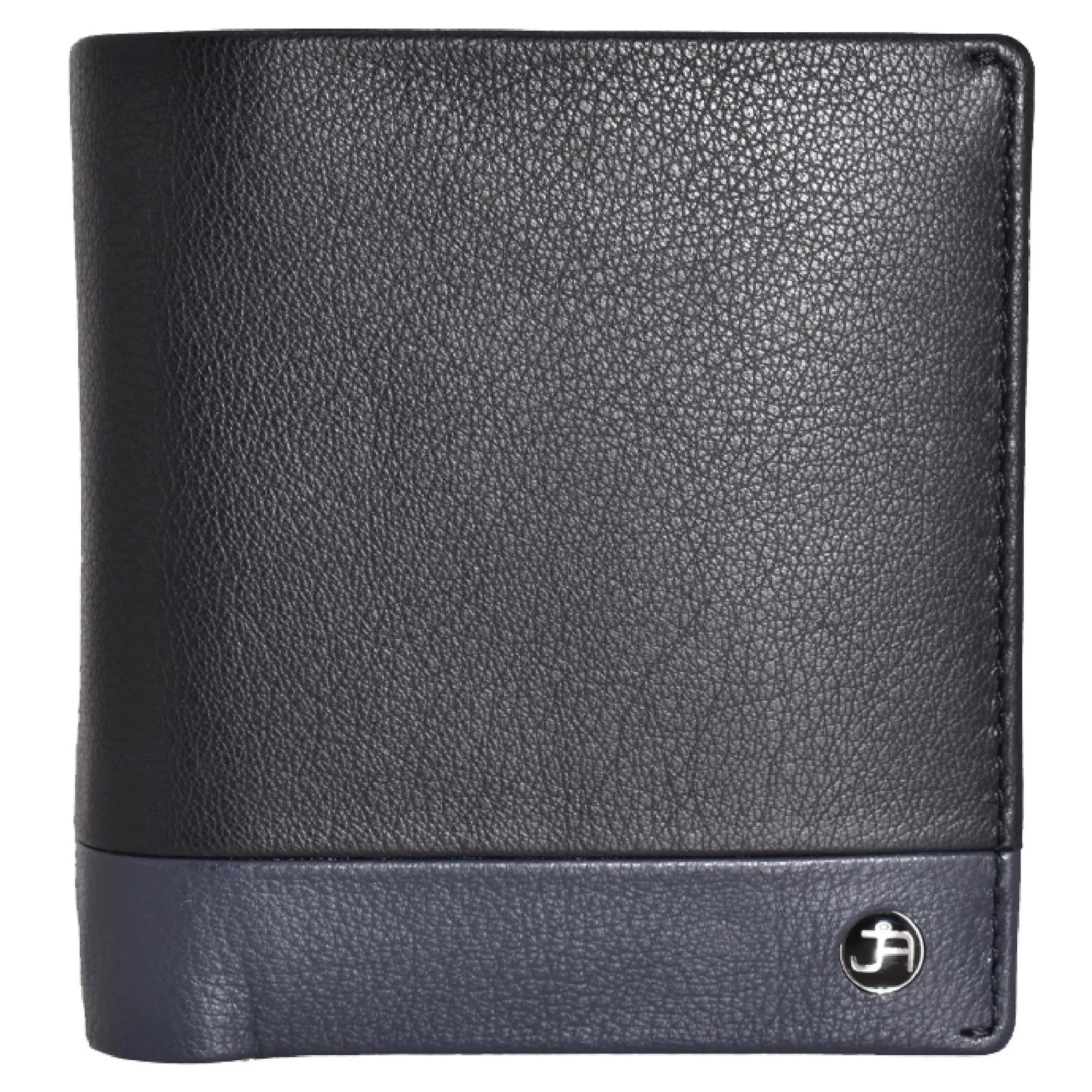 Jack Abrahams Bi-Fold RFID Wallet With ID Window Pocket