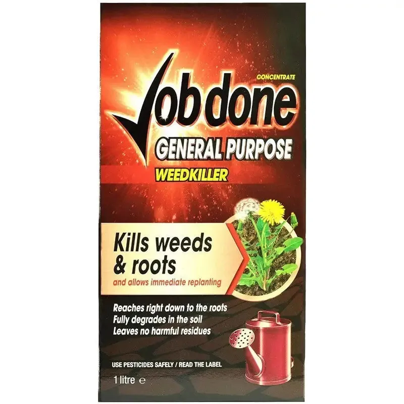 Job Done General Purpose Weedkiller Concentrated - 1 Litre