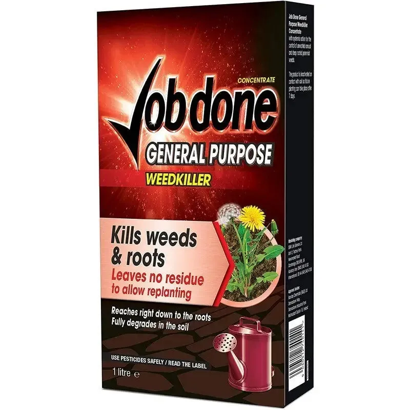 Job Done General Purpose Weedkiller Concentrated - 1 Litre