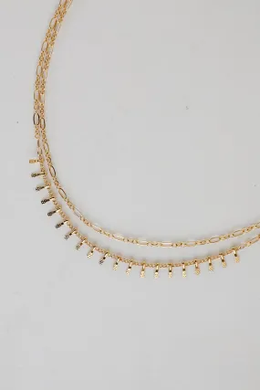 Kaia Gold Layered Chain Necklace