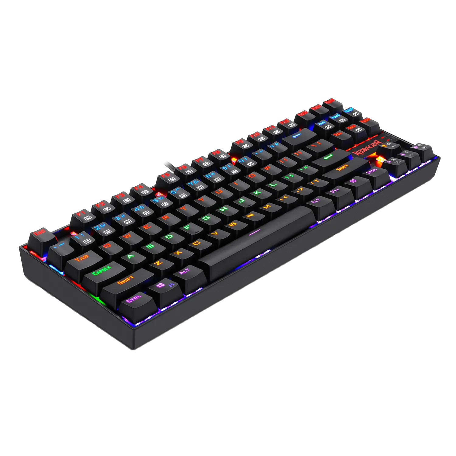 KUMARA K552 LED Rainbow Backlit Wired Keyboard