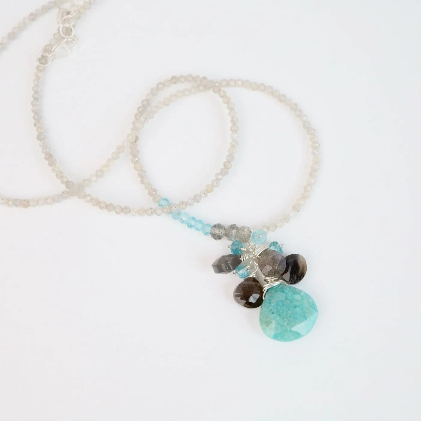 Labradorite, Apatite & Amazonite Necklace