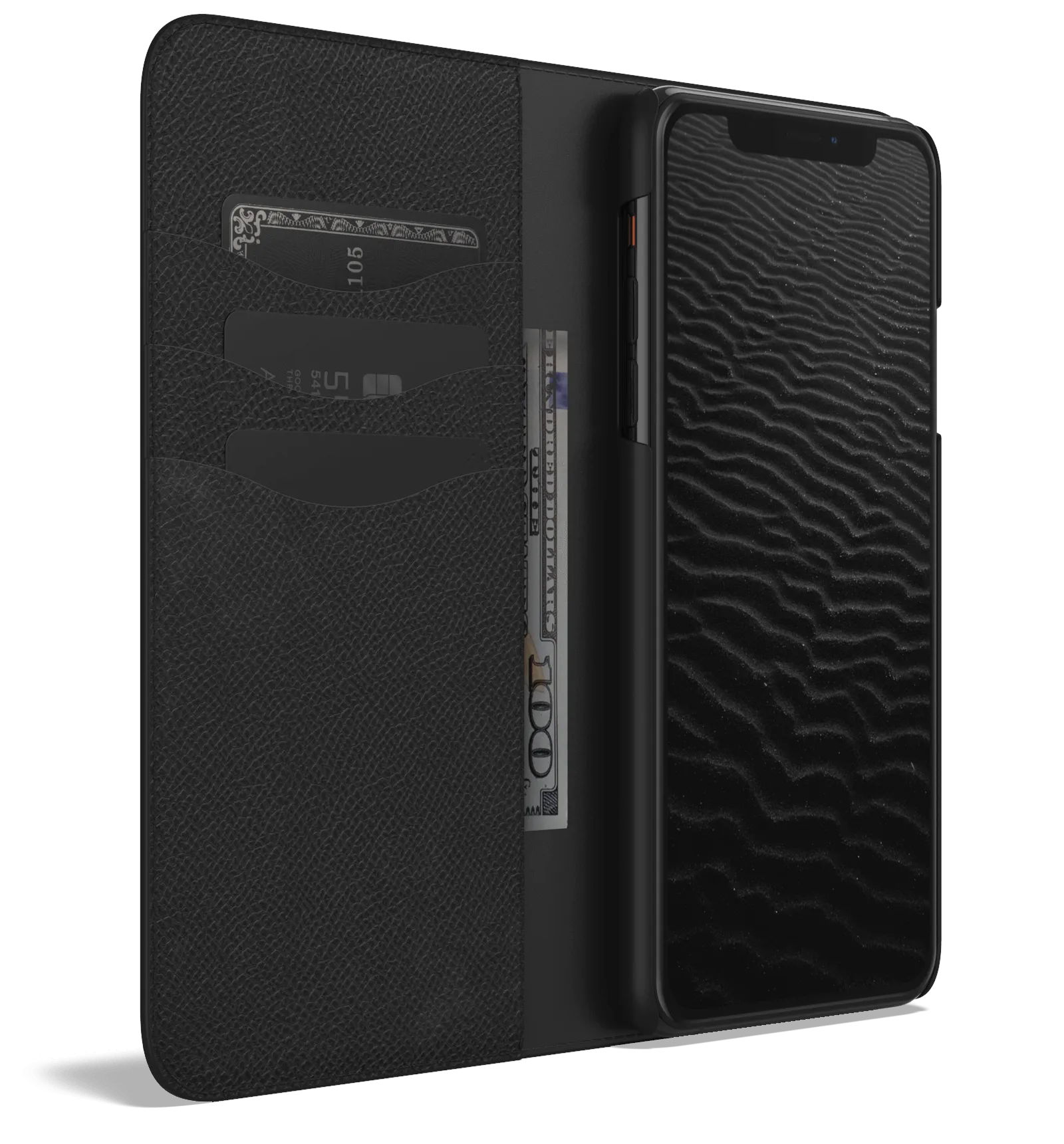 Leather iPhone 11 Pro Max Case - Folio Wallet