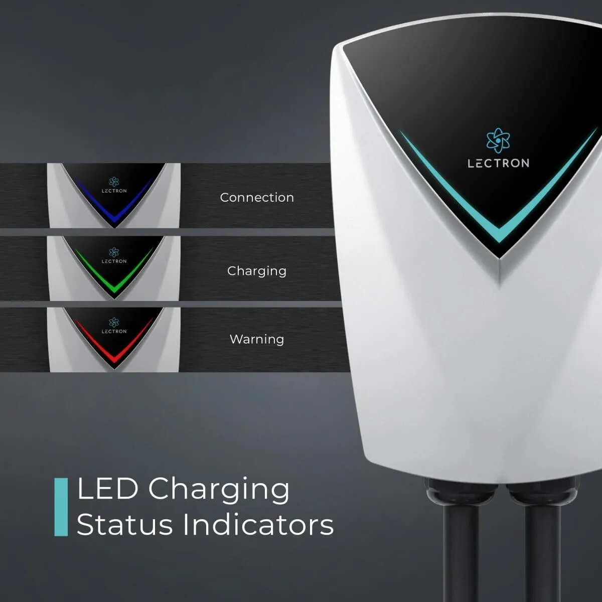 Lectron V-BOX Pro Level 2 J1772 EV Charging Station   Tesla Supercharger (NACS) to CCS Adapter Bundle (Charger: 48A / 240V / NEMA 14-50 | Adapter: 500A / 1000V)