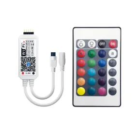 LED RGBW Wifi Controller with Remote Multi-Zone