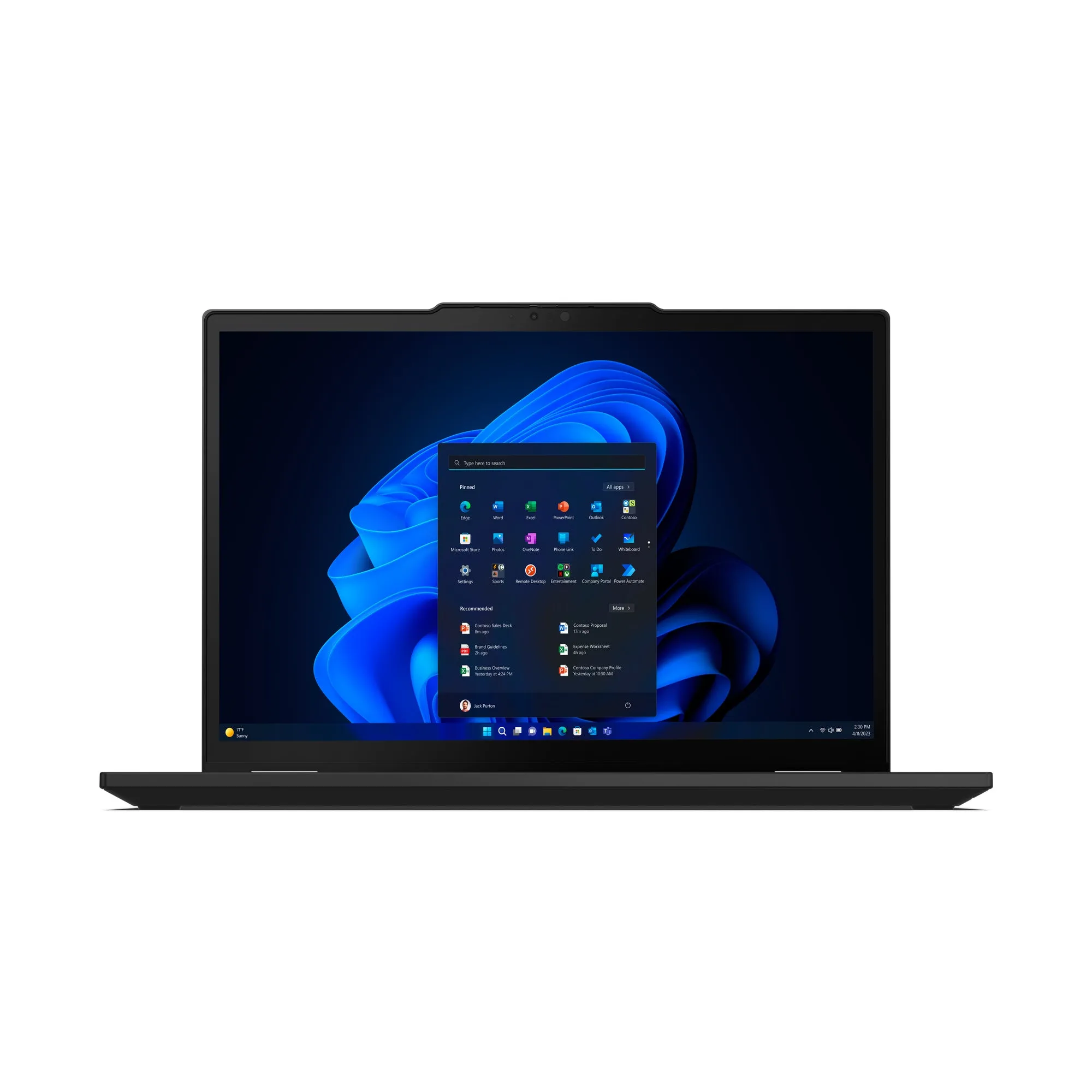 Lenovo Thinkpad X13 2-In-1 Gen 5 21Lw - Flip Design - Intel Core Ultra 5 - 125U / Up To 4.3 Ghz - Evo - Win 11 Pro - Int