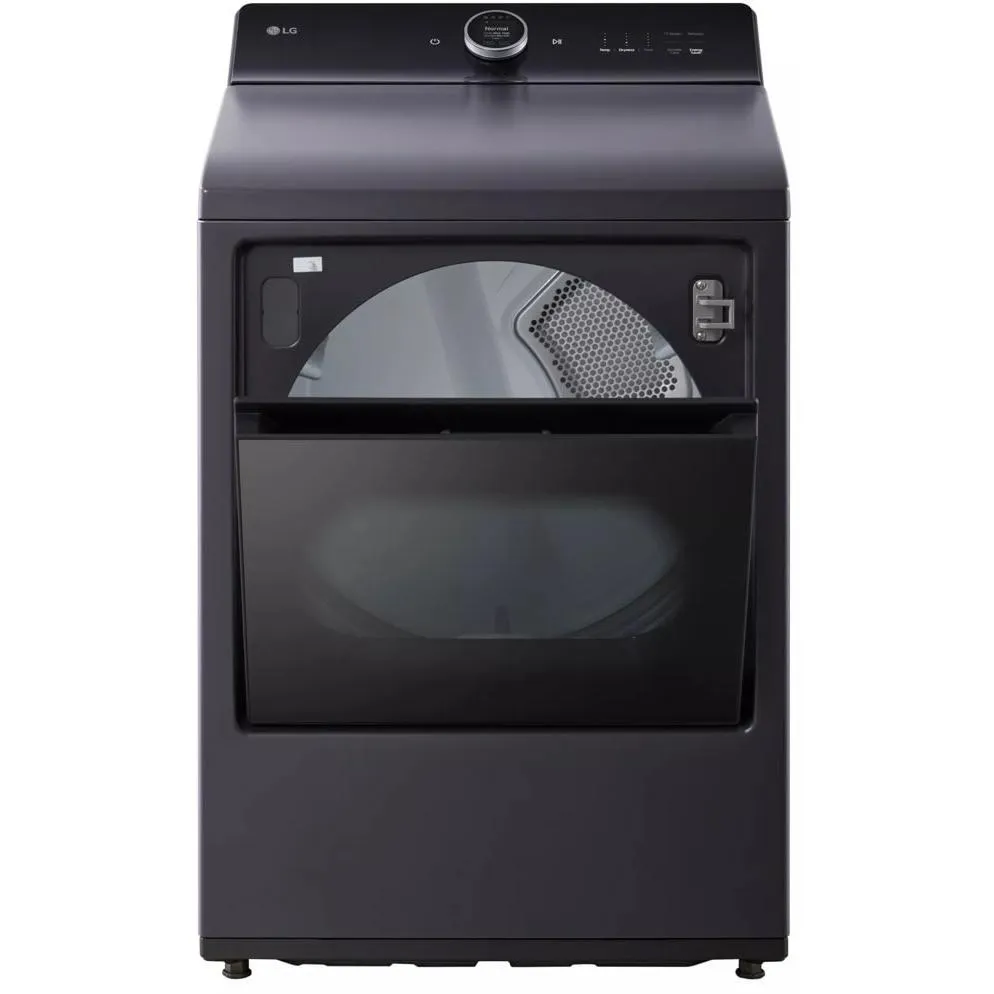 LG 7.3 cu. ft. Electric Dryer with EasyLoad™ Door and AI Sensing DLEX8600BE