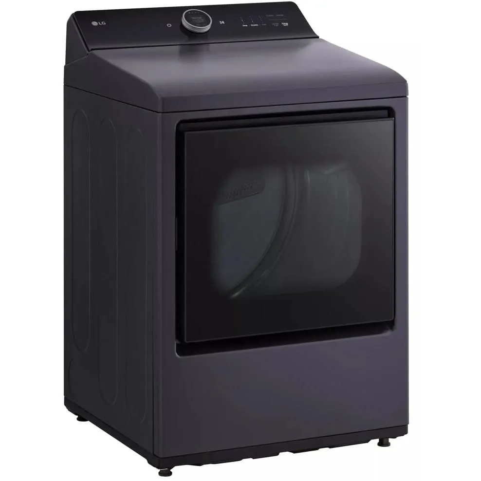 LG 7.3 cu. ft. Electric Dryer with EasyLoad™ Door and AI Sensing DLEX8600BE