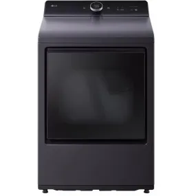 LG 7.3 cu. ft. Electric Dryer with EasyLoad™ Door and AI Sensing DLEX8600BE