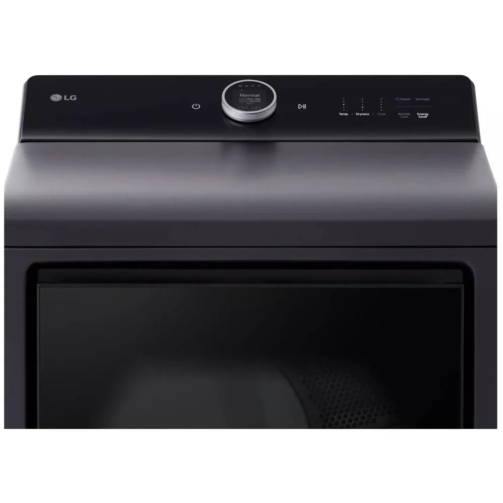 LG 7.3 cu. ft. Electric Dryer with EasyLoad™ Door and AI Sensing DLEX8600BE