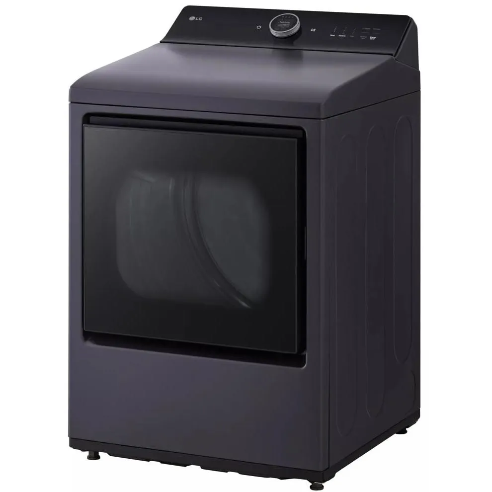 LG 7.3 cu. ft. Electric Dryer with EasyLoad™ Door and AI Sensing DLEX8600BE