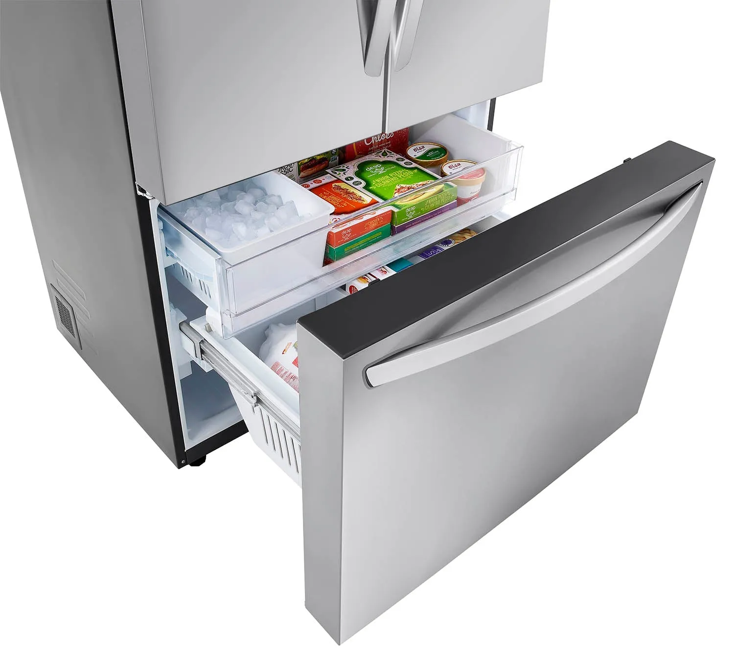 LG Stainless Steel French Door Smart Counter-Depth MAX Refrigerator ™ (27 cu. ft.) - LRFLC2706S