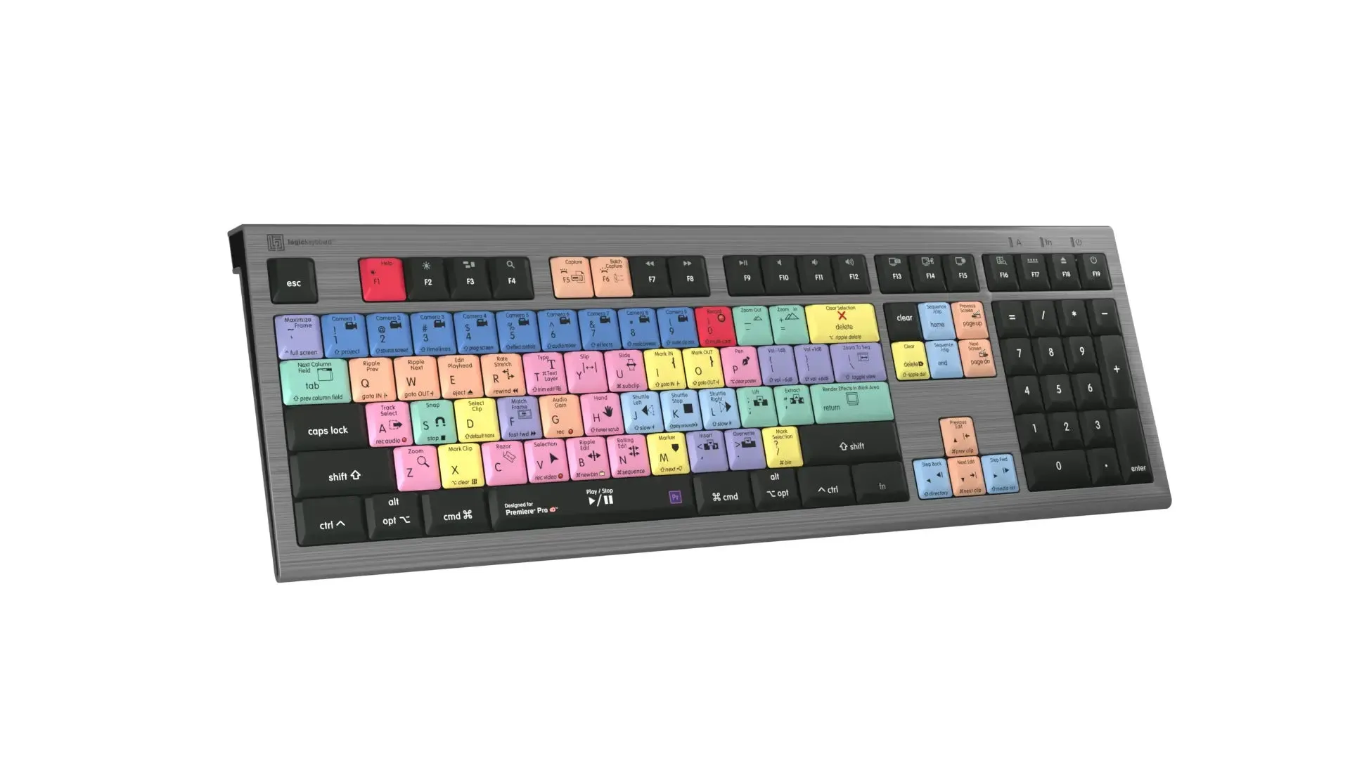 LogicKeyboard  Adobe Premiere Pro CC Astra 2 MAC US LKB-PPROCC-A2M-US