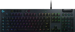 Logitech G815 RGB Wired Mechanical Gaming Keyboard with low profile GL-Tactile switches