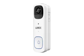 Lorex 2K Wi-Fi Video Doorbell (Battery-Operated, 32GB)