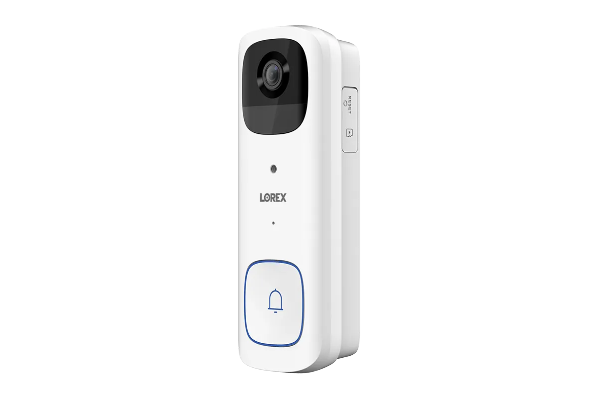 Lorex 2K Wi-Fi Video Doorbell (Battery-Operated, 32GB)